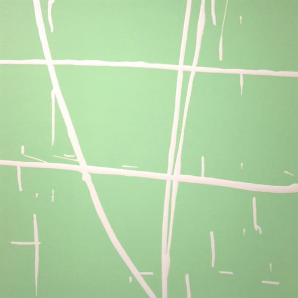 Nate Cassie Flora I, 2005 Woodblock Print 16 x 16" 40.6 x 40.6 cm 4 / 10B (Edition record)