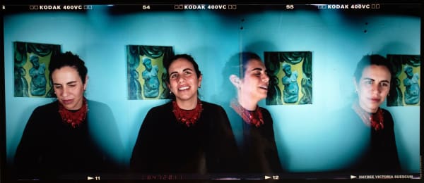Celia Álvarez Muñoz Haydee Victoria Suescum, 2002 Digital Holgas 14 x 32 in 35.6 x 81.3 cm Edition of 5