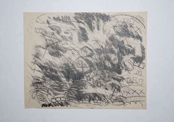 Frank Romero Untitled (Black Drawings), 1971 Graphite on paper 24.6 x 30.6 in 62.5 x 77.7 cm