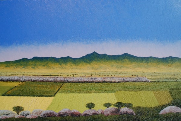 Abelardo Lopez Valle de Tlacolula, 2015 Oil on linen 31.5 x 47.3 in 80 x 119.9 cm