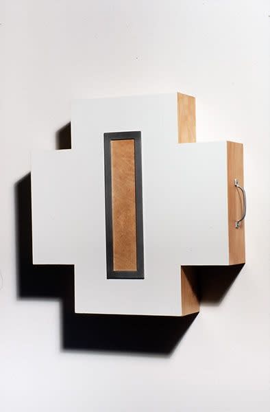 Constance Lowe, White Crossbox, 1998
