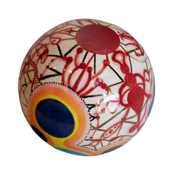 Nicolás Leiva Constellation 21, 2017-2021 Glazed ceramic 5.5 in diameter 14 cm