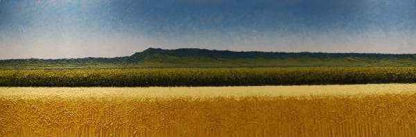 Abelardo Lopez Maizal Seco, 2012 Oil on canvas 19.5 x 58" 49.5 x 147.3 cm