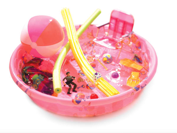 Wading Pool Series: Pink, 2005