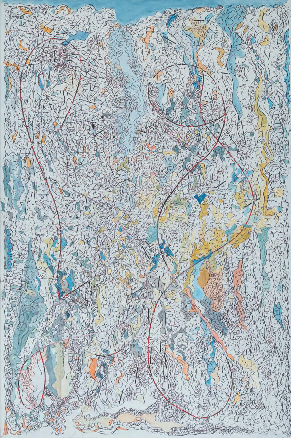 Cecilia Biagini Daydream, 2019 Acrylic on canvas 54 x 34 in 137.16 x 86.36 cm