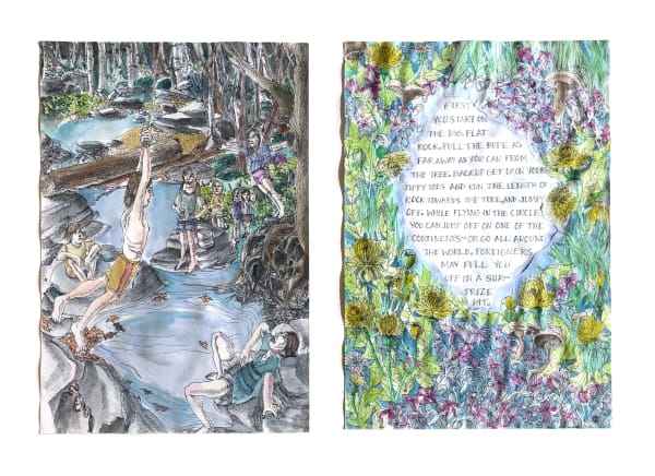 Tree Book: Flat Rock Diptych