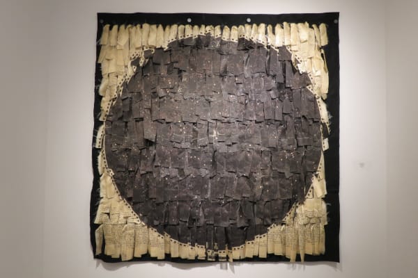 Cecilia Paredes Constellation, 2021 Silk on felt tapestry 50 x 50 in 127 x 127 cm