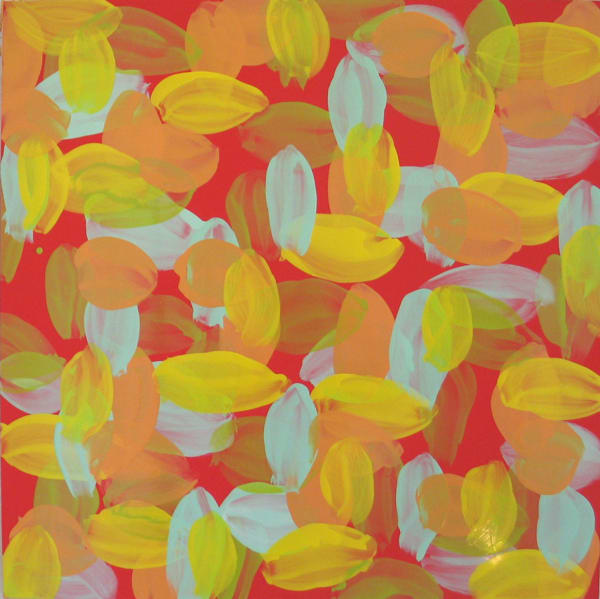 Nate Cassie Beulah, 2009 Enamel on board 30 x 30" 76.2 x 76.2 cm