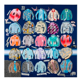 Pedro Friedeberg Camisas, Taller Ivan Ibarra, Mexico City, 2019 Digital Print 29.3 x 29.3" 74.3 x 74.3 cm 13 / 42