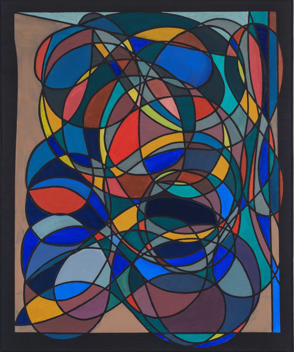 Cecilia Biagini Voluntary Actions, 2021 Acrylic on linen 24 x 20 in 60.96 x 50.8 cm