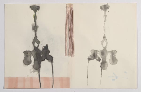 Jesse Amado Untitled, 1998 Watercolor and mixed media on paper 9 x 14 in 22.9 x 35.6 cm