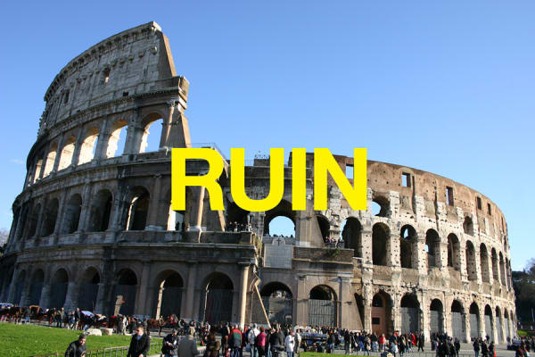 Words: Ruin, 2004, 2017
