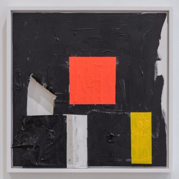 Alejandro Diaz Rip Torn, 2017 Acrylic and mixed media on canvas 20 x 20" 50.8 x 50.8 cm
