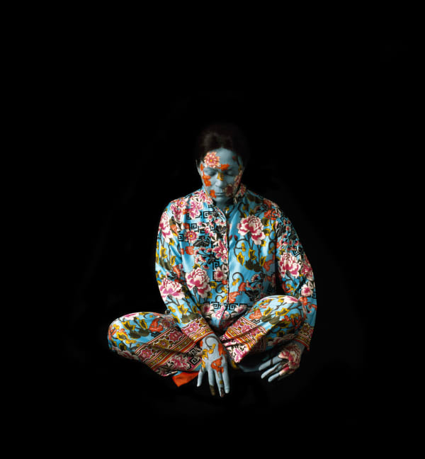 Cecilia Paredes Silk, 2015 Photo performance inkjet print 20.5 x 19" 52.1 x 48.3 cm Edition of 5 plus 2 AP