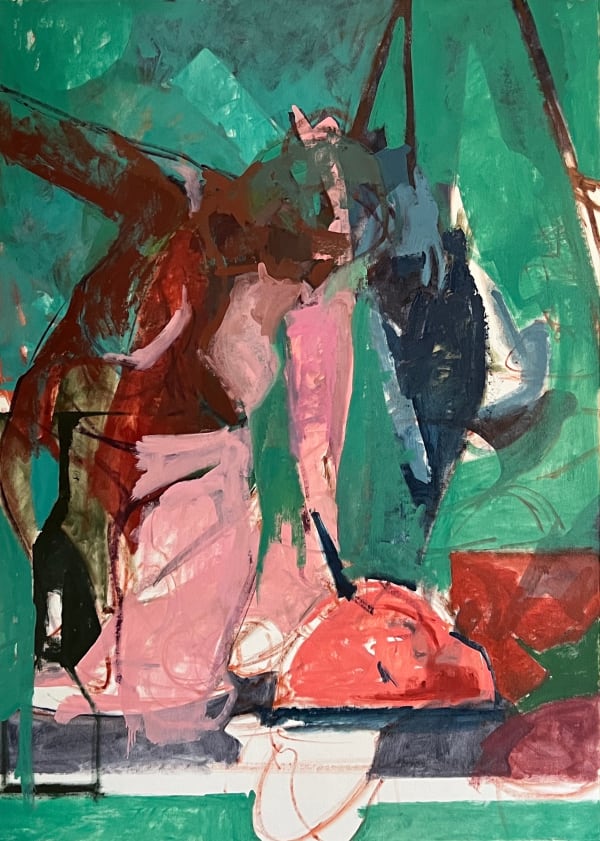 Jennifer Agricola Mojica Rabbit, 2023 Oil on canvas 50 x 36 in 127 x 91.4 cm