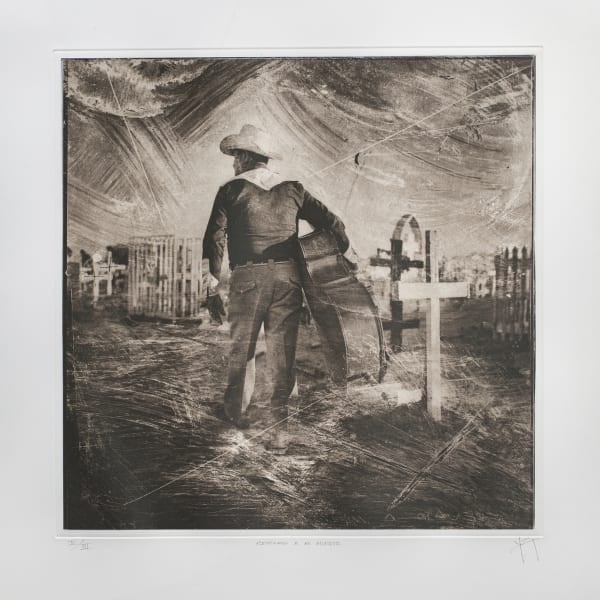 Joel Salcido Serenata A Mi Muerte, 2011 Photogravure 22 x 22 in 55.9 x 55.9 cm AP