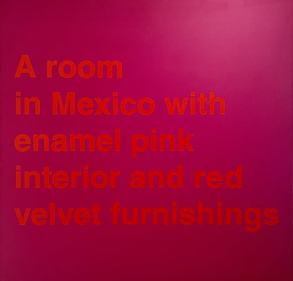 Alejandro Diaz A Room in Mexico, 2021 Acrylic paint on canvas 40 x 40 in 101.6 x 101.6 cm
