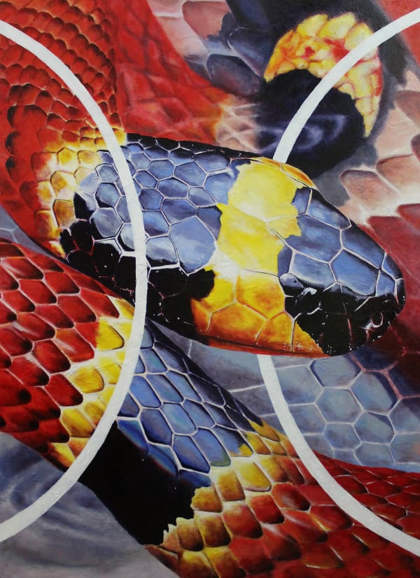 Ashley Perez Regenerate, 2023 Oil on Wood 40 x 28 in 101.6 x 71.1 cm