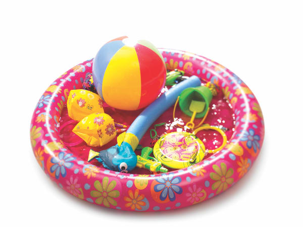 Wading Pool Series: Fuscia, 2005