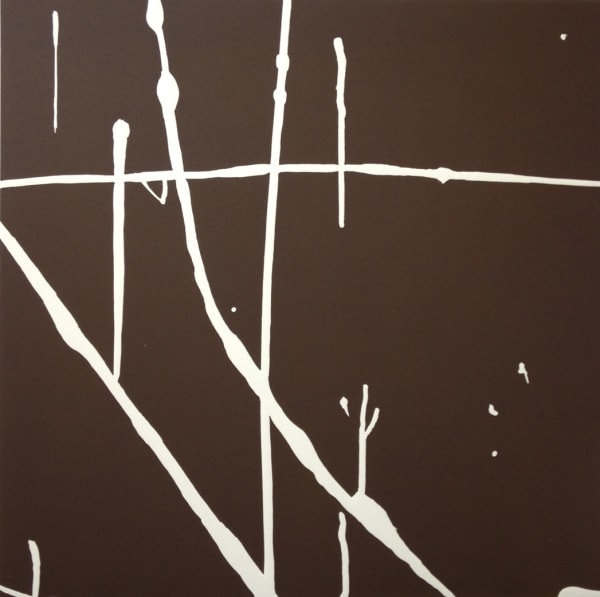 Nate Cassie Flora I, 2005 Woodblock print 16 x 16" 40.6 x 40.6 cm 3 / 10I (Edition record)