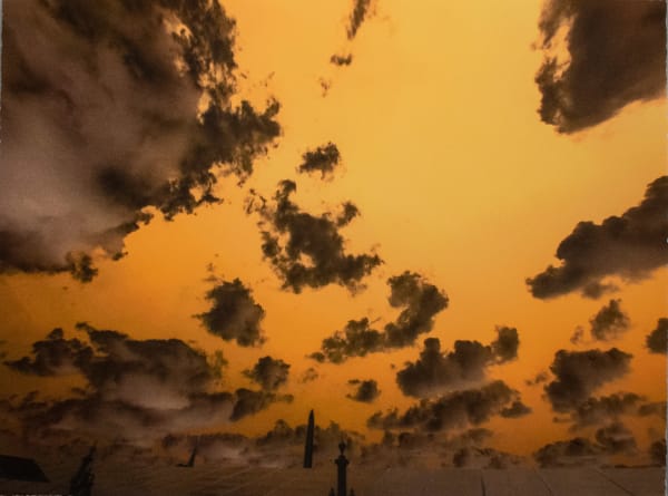 Nate Cassie Tuileries Cut, 2023-2024 Archival pigment print with lithograph on Somerset Satin White Paper 18 x 13.5 in 45.7 x 34.3 cm Edition of 10 plus 2 artist's proofs