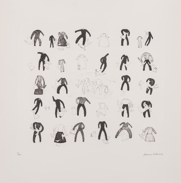 Johanna Calle Untitled (Progeny), 2002 Lithograph 15.6 x 15.7 in 39.6 x 39.8 cm Edition 5 of 24