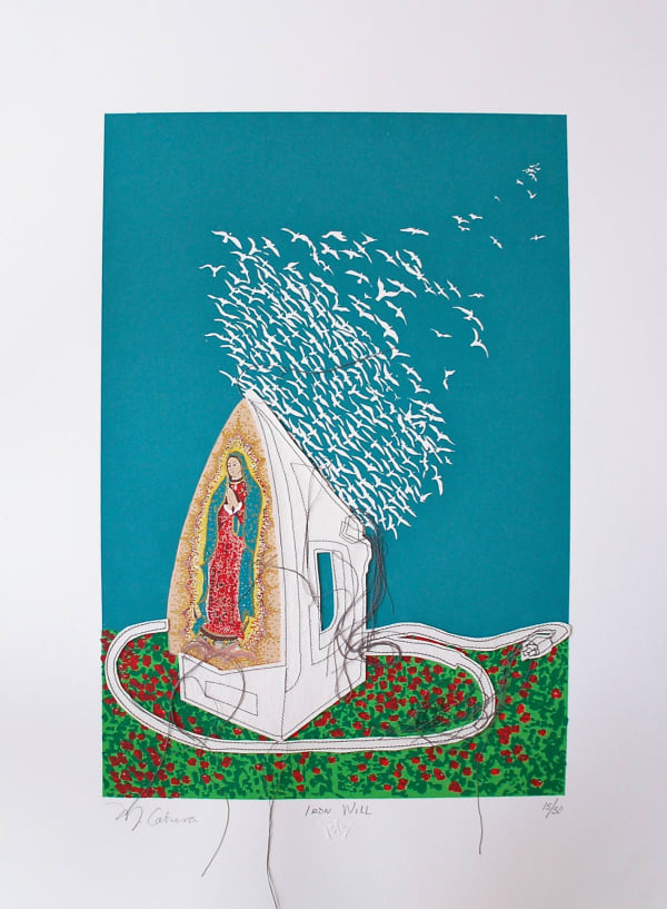 Margarita Cabrera Iron Will, 2013 Serigraph 30 x 22" 76.2 x 55.8 cm 7 / 50