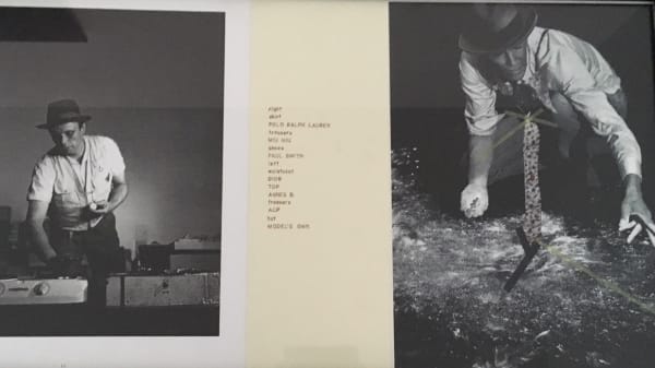 Jesse Amado I love Beuys #2, 1997 Collage and drawing 15.5 x 28 in 39.4 x 71.1 cm