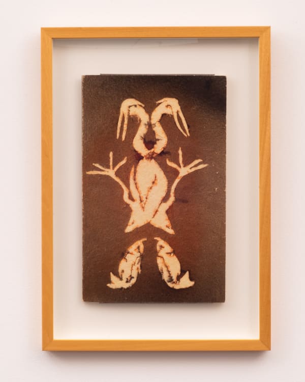 Francisco Toledo Notebook (Bird), 2004 Watercolor, with stencil print on handmade paper of natural fibers (26 pages) 17 x 10.23 x .25 in 43.2 x 26.7 x 0.6 cm