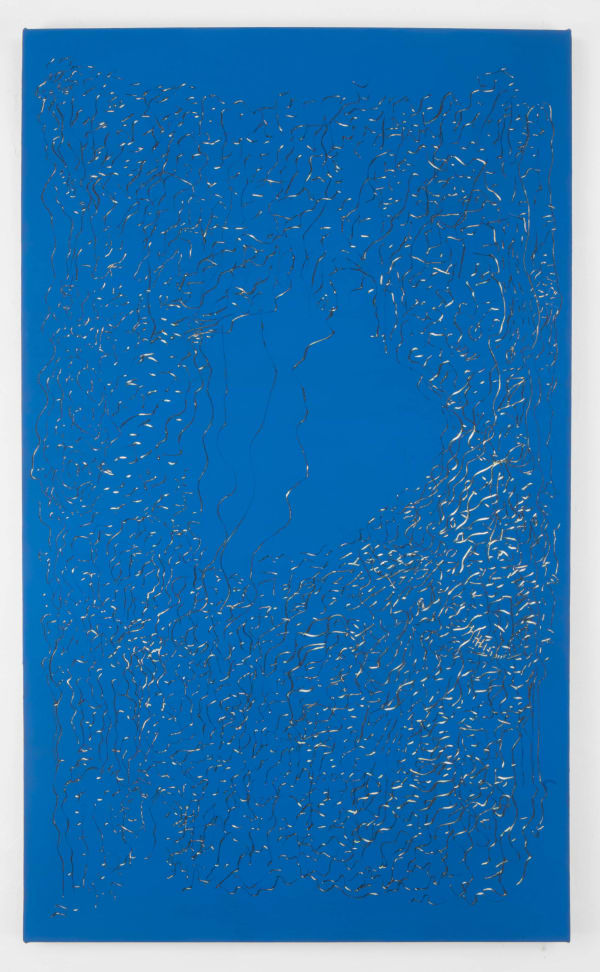 Cecilia Biagini Agua Viva, 2018 Acrylic on canvas 43 x 25" 109.2 x 63.5 cm