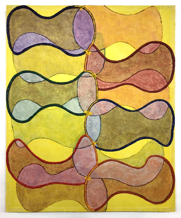 Mark Schlesinger Time and Again, 2017 Acrylic, canvas and wood 39 x 32" 99.1 x 81.3 cm