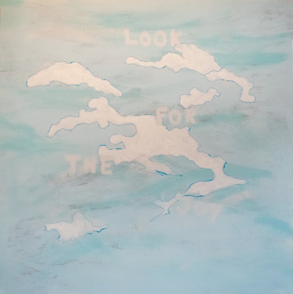 Ethel Shipton Look for the Joy, 2025 House paint on panel 36 x 36 in 91.4 x 91.4 cm