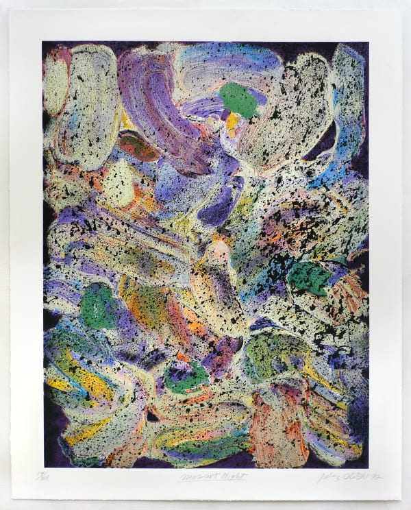 Jules Olitski, Mozart Night, 1992