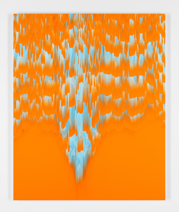 Stanley Casselman, Untitled (Orange and Blue OB20R2), 2020