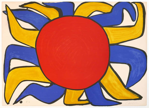 Alexander Calder, Sun (from Our Unfinished Revolution), 1975-6