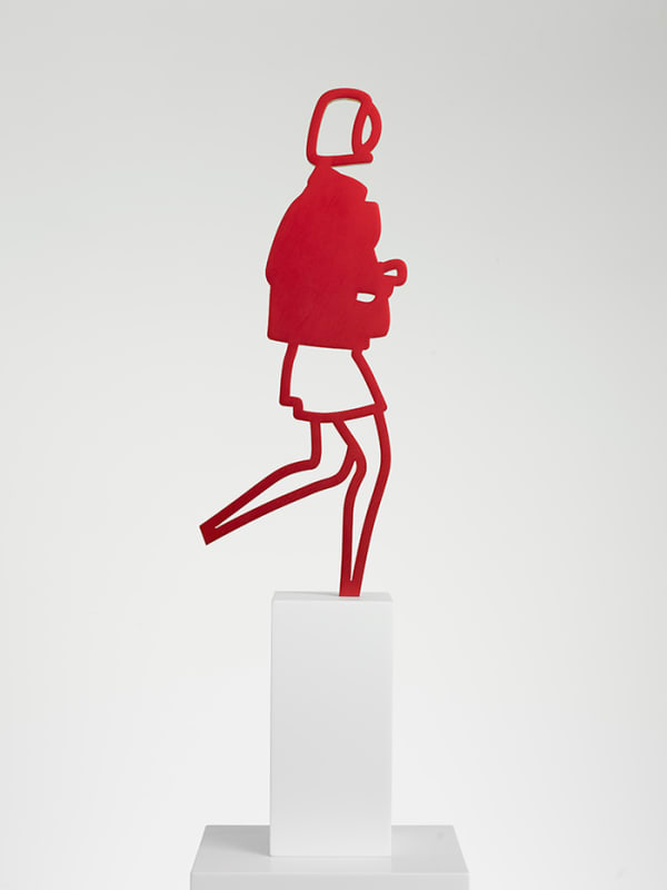 Julian Opie, Elena (Running People), 2020
