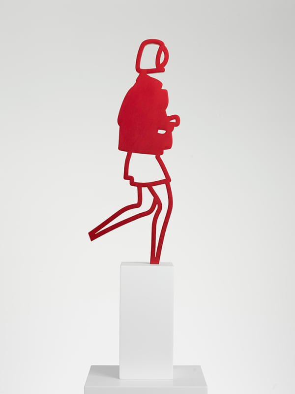 Julian Opie, Elena (Running People), 2020
