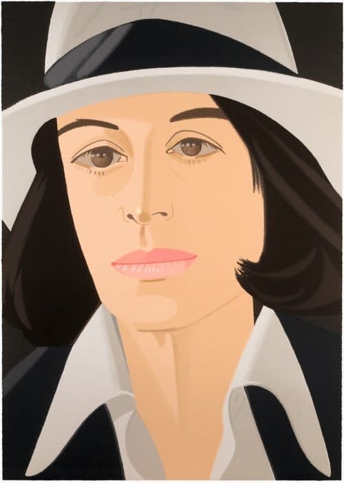 Alex Katz, White Hat, 1990