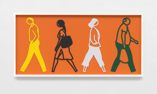 Julian Opie, Street 1, 2020