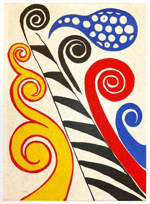 Alexander Calder, Sucre de Canne, 1973