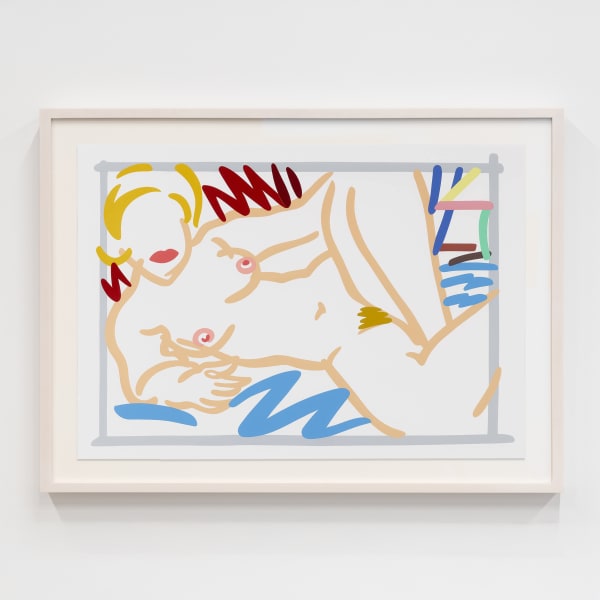 Tom Wesselmann, Judy on Blue Blanket, 2000