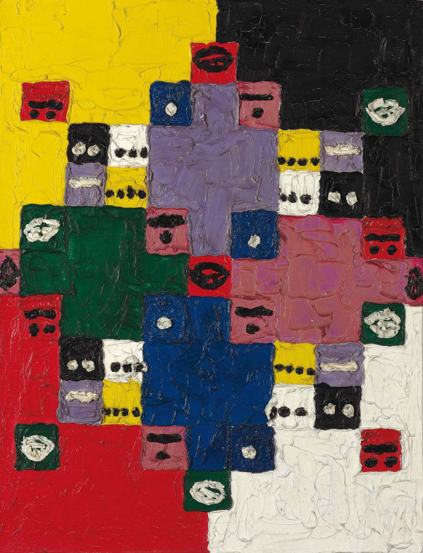 Alfred Jensen, Magic 14, 1960