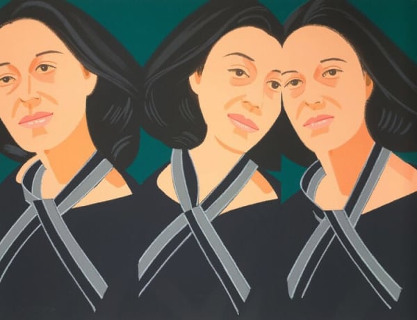 Alex Katz, Grey Ribbon, 1990