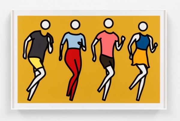 Julian Opie, Dance Synced 3, 2024