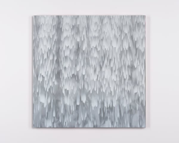 Stanley Casselman, Untitled (white over grays WG24C6), 2024