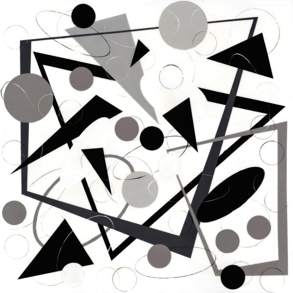 Christine Vaillancourt, Black White Interplay, 2018