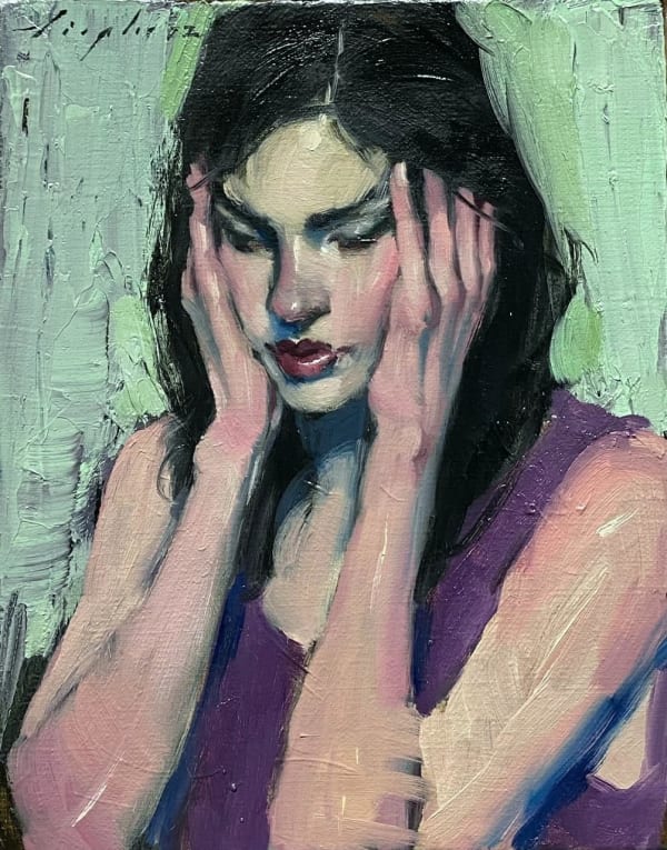 Malcolm Liepke, Hands to Head, 2022