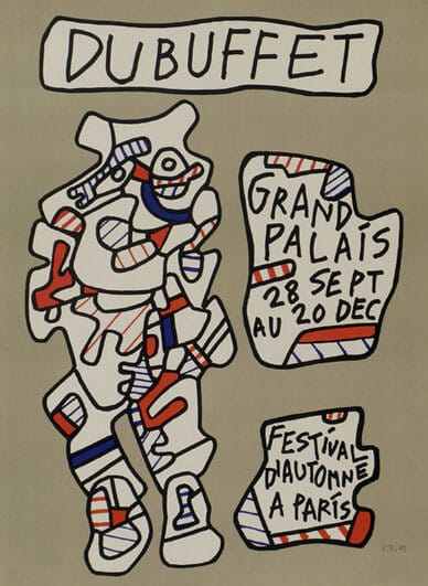 Jean Dubuffet, Grande Palais, 1973