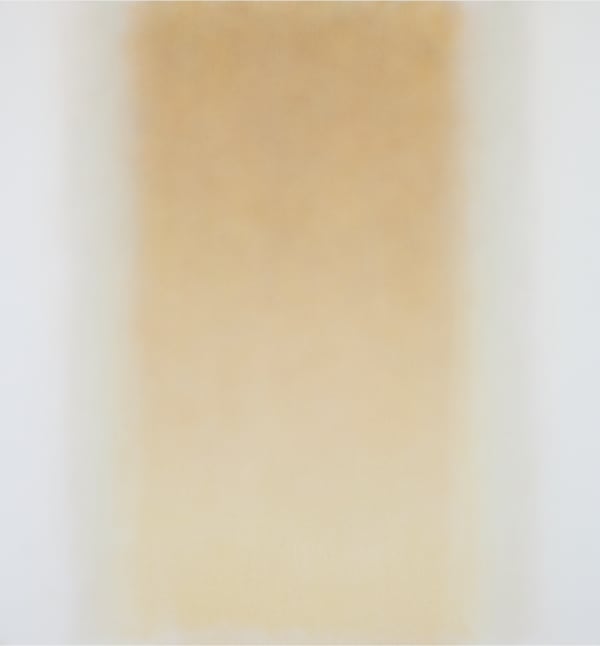 Armin Turk, Field with Gold Ochre, 2011