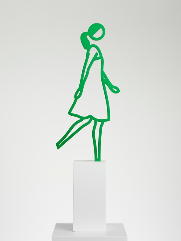 Julian Opie, Amelia 2 (Running People), 2020